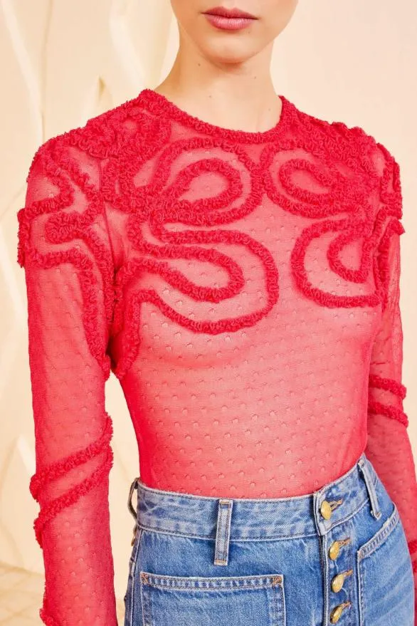 Carys Top Cosmos Women Ulla Johnson Knits Carys Top Cosmos Women Ulla Johnson Knits