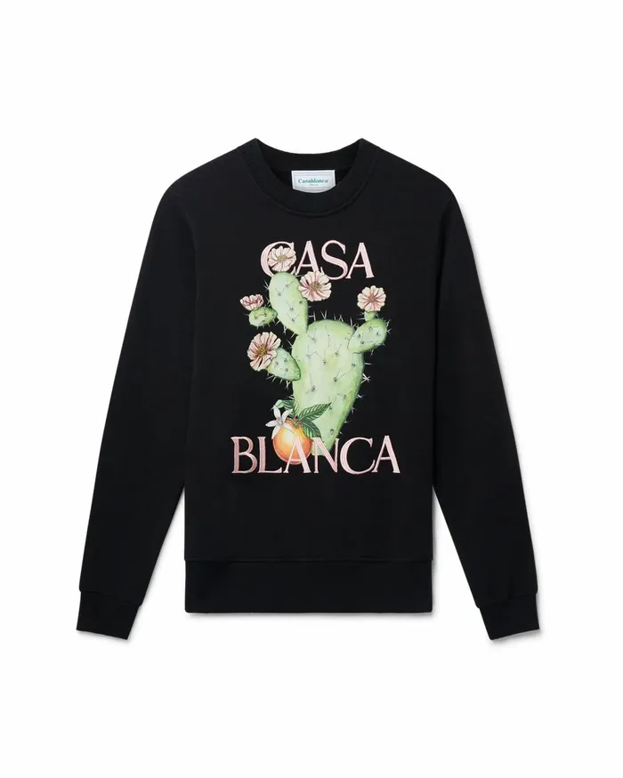 Casablanca Paris Aprs Sport Cactus Et Orange Sweatshirt 8211 Women