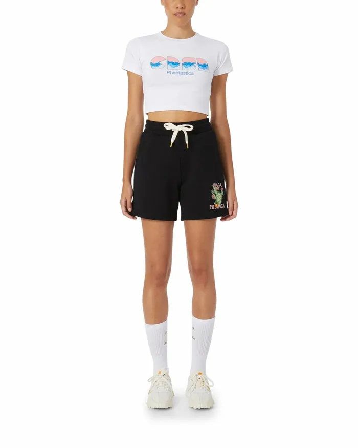 Casablanca Paris Aprs Sport Cactus Et Orange Sweatshorts 8211 Women Casablanca Paris Aprs Sport Cactus Et Orange Sweatshorts 8211 Women
