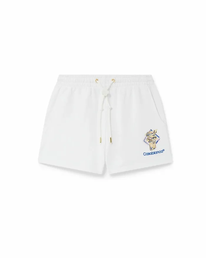 Casablanca Paris Aprs Sport Diamond Column Sweatshorts 8211 Women
