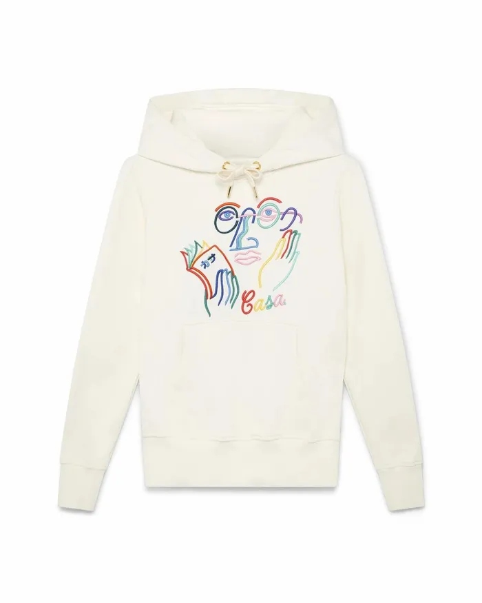 Casablanca Paris Aprs Sport Fujita San Hooded Sweatshirt 8211 Women