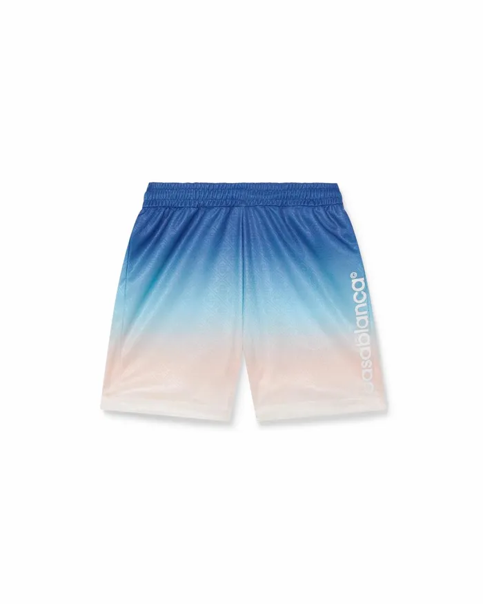 Casablanca Paris Aprs Sport Gradient Football Shorts 8211 Men