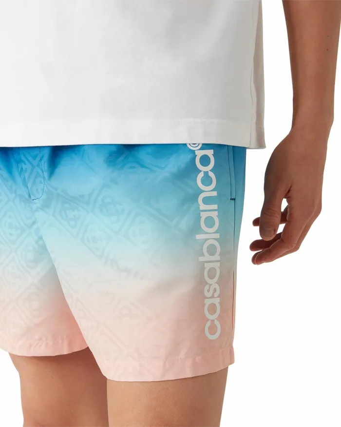 Casablanca Paris Aprs Sport Gradient Football Shorts 8211 Men