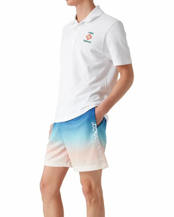 Casablanca Paris Aprs Sport Gradient Football Shorts 8211 Men