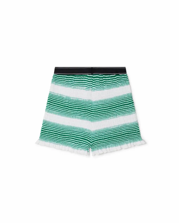 Casablanca Paris Aprs Sport Gradient Striped Shorts 8211 Women