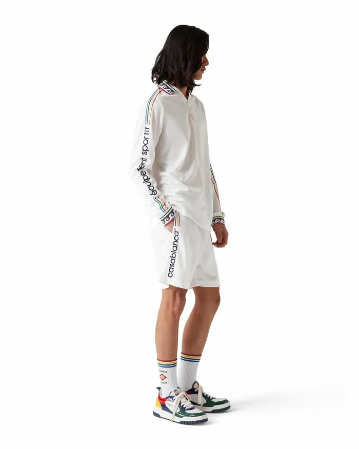 Casablanca Paris Aprs Sport Jacquard Monogram Football Shorts 8211 Men