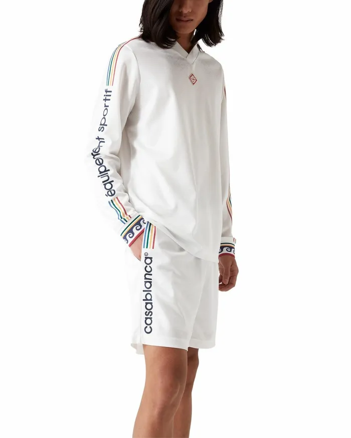 Casablanca Paris Aprs Sport Jacquard Monogram Football Shorts 8211 Men