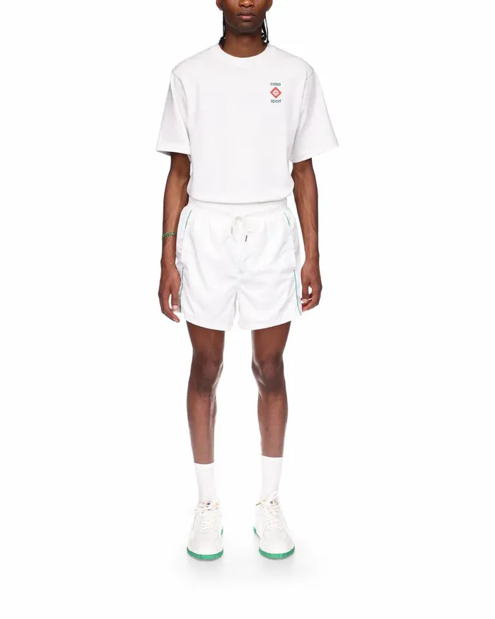 Casablanca Paris Aprs Sport Laser Detail Track Shorts 8211 Men Casablanca Paris Aprs Sport Laser Detail Track Shorts 8211 Men