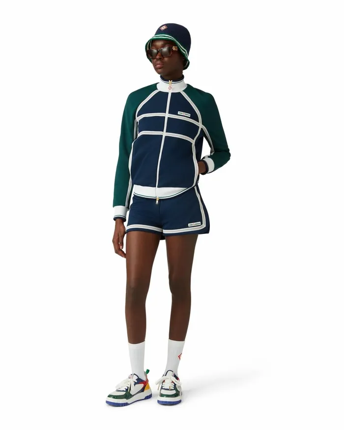 Casablanca Paris Aprs Sport Mesh Tape Running Shorts 8211 Women