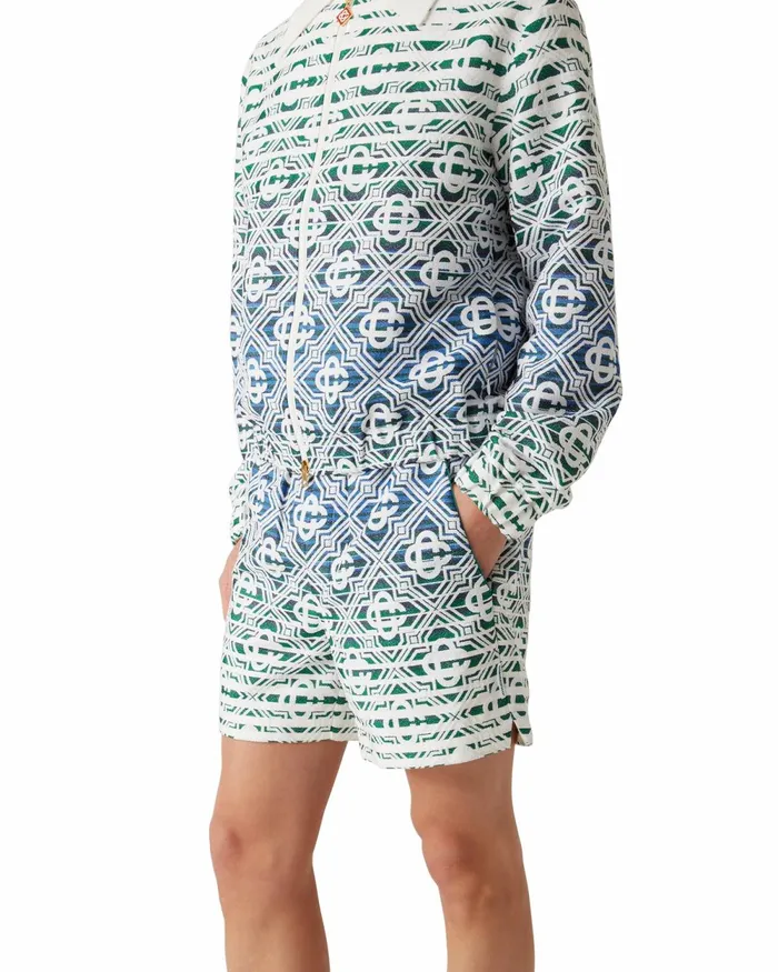 Casablanca Paris Aprs Sport Monogram Gradient Towelling Shorts 8211 Men