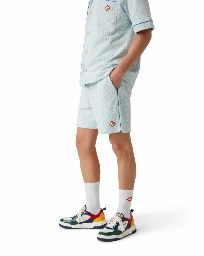 Casablanca Paris Aprs Sport Monogram Towelling Shorts 8211 Men