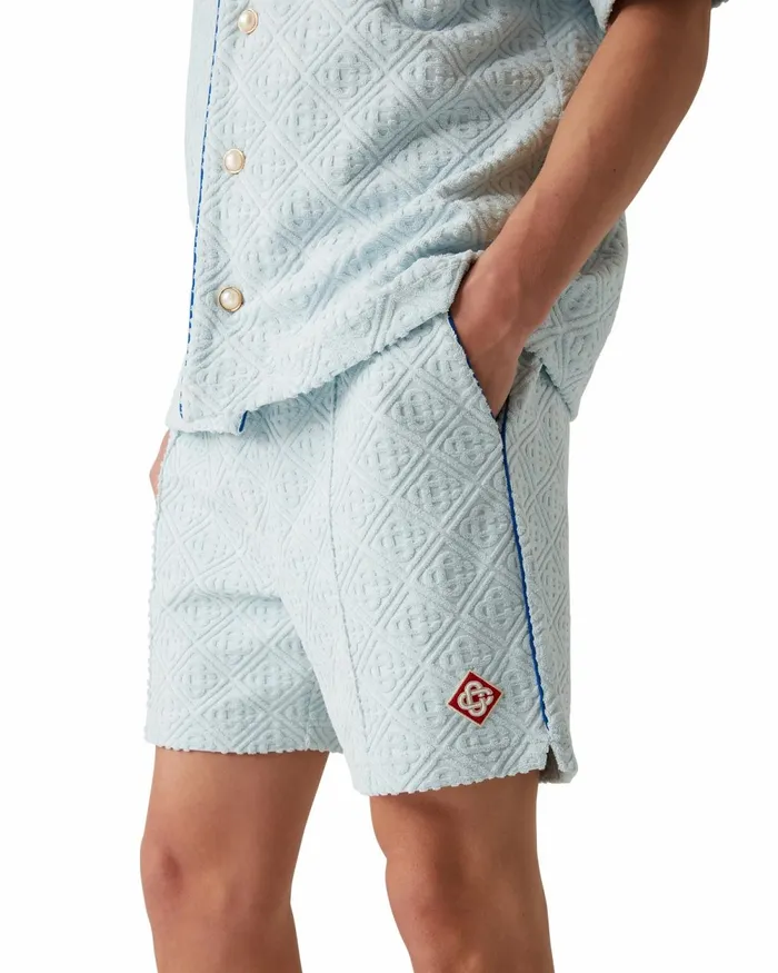 Casablanca Paris Aprs Sport Monogram Towelling Shorts 8211 Men