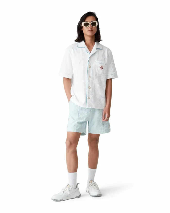 Casablanca Paris Aprs Sport Monogram Towelling Shorts 8211 Men