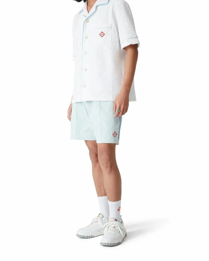 Casablanca Paris Aprs Sport Monogram Towelling Shorts 8211 Men
