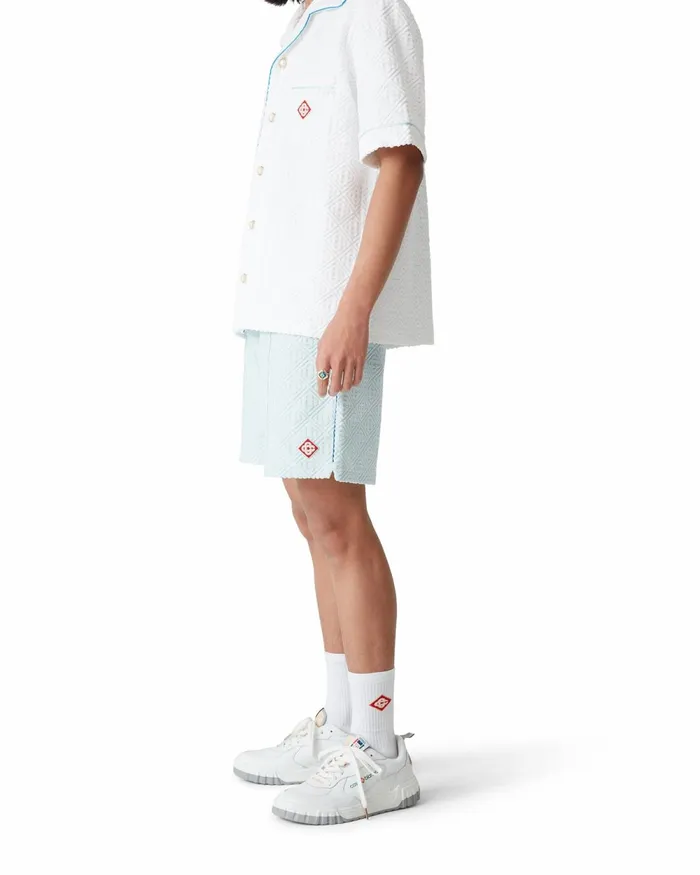 Casablanca Paris Aprs Sport Monogram Towelling Shorts 8211 Men