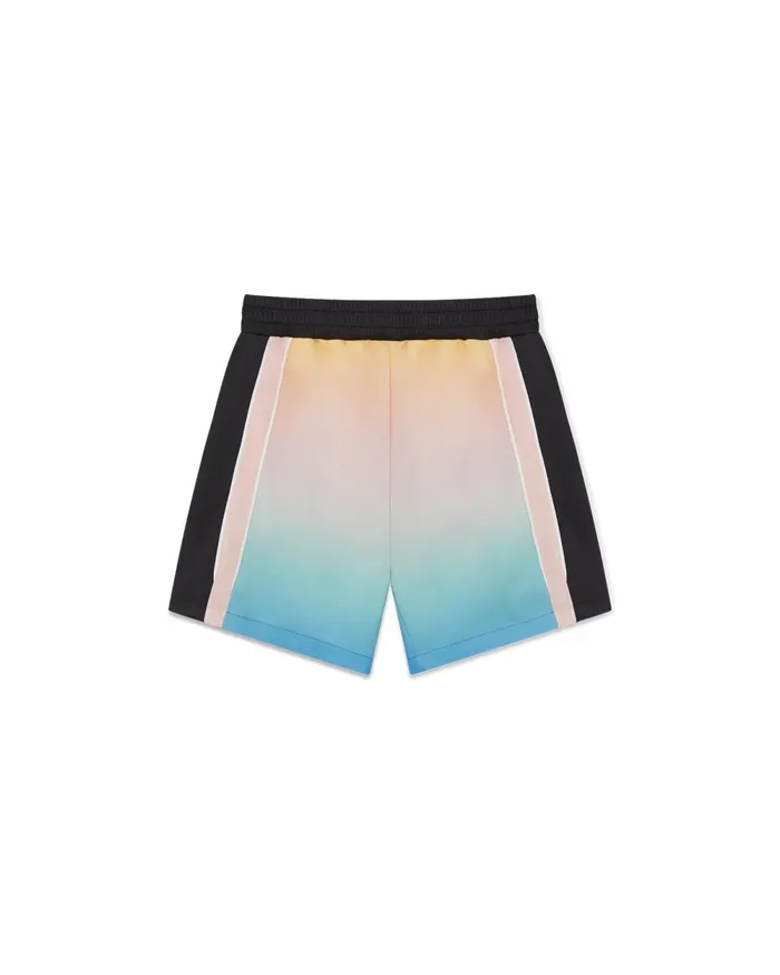 Casablanca Paris Aprs Sport Pastel Gradient Football Shorts 8211 Men Casablanca Paris Aprs Sport Pastel Gradient Football Shorts 8211 Men