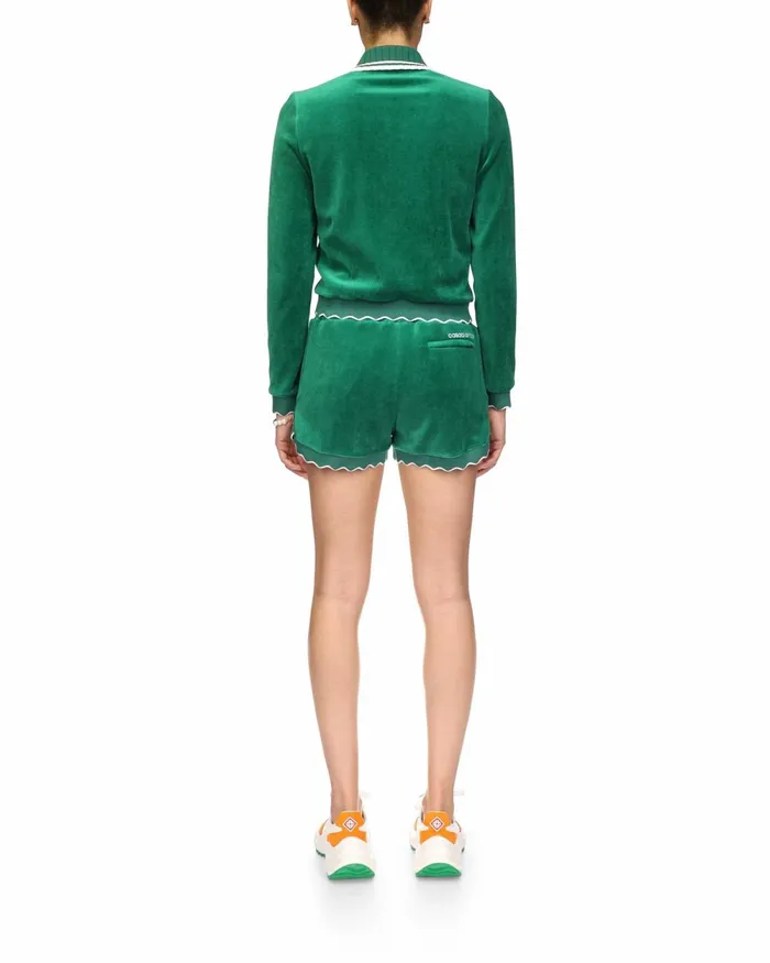 Casablanca Paris Aprs Sport Scalloped Track Jacket 8211 Women