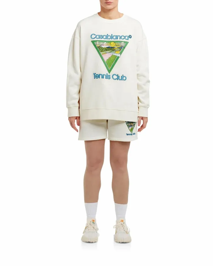 Casablanca Paris Aprs Sport Tennis Club Icon Sweatshirt 8211 Women