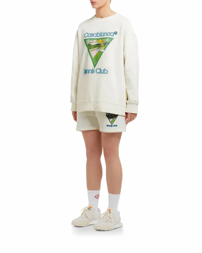 Casablanca Paris Aprs Sport Tennis Club Icon Sweatshirt 8211 Women