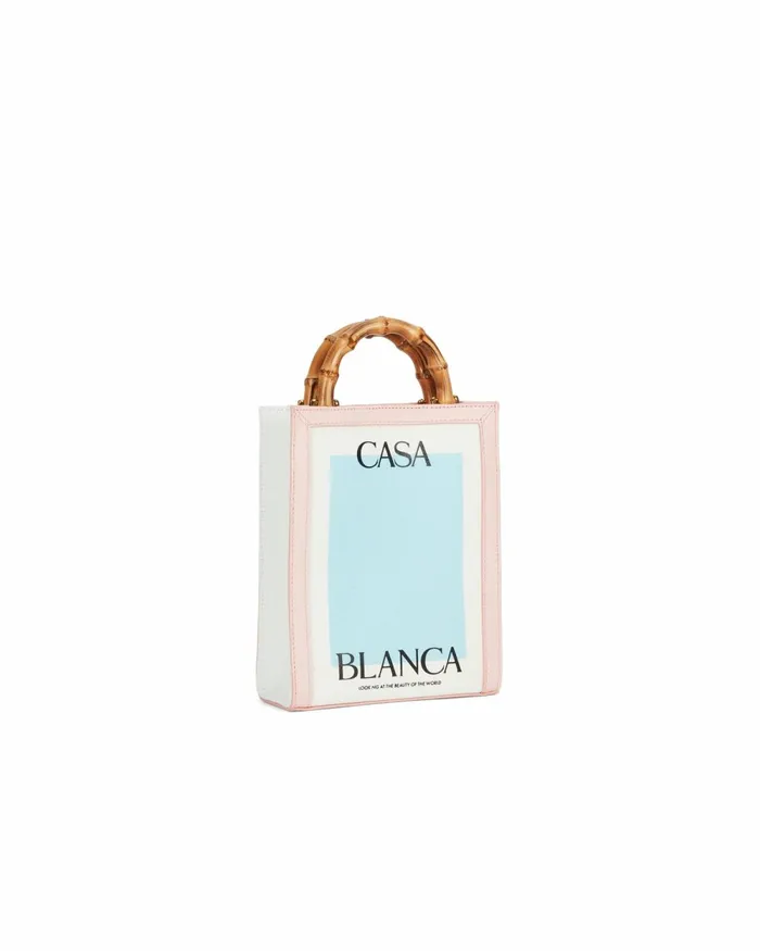 Casablanca Paris Bags Casa Canvas Tote Bag 8211 MenWomen Casablanca Paris Bags Casa Canvas Tote Bag 8211 MenWomen