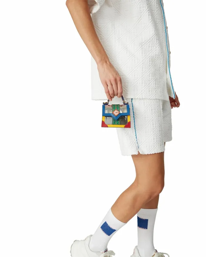 Casablanca Paris Bags Chrome Laurel Micro Jeanne Bag 8211 MenWomen Casablanca Paris Bags Chrome Laurel Micro Jeanne Bag 8211 MenWomen
