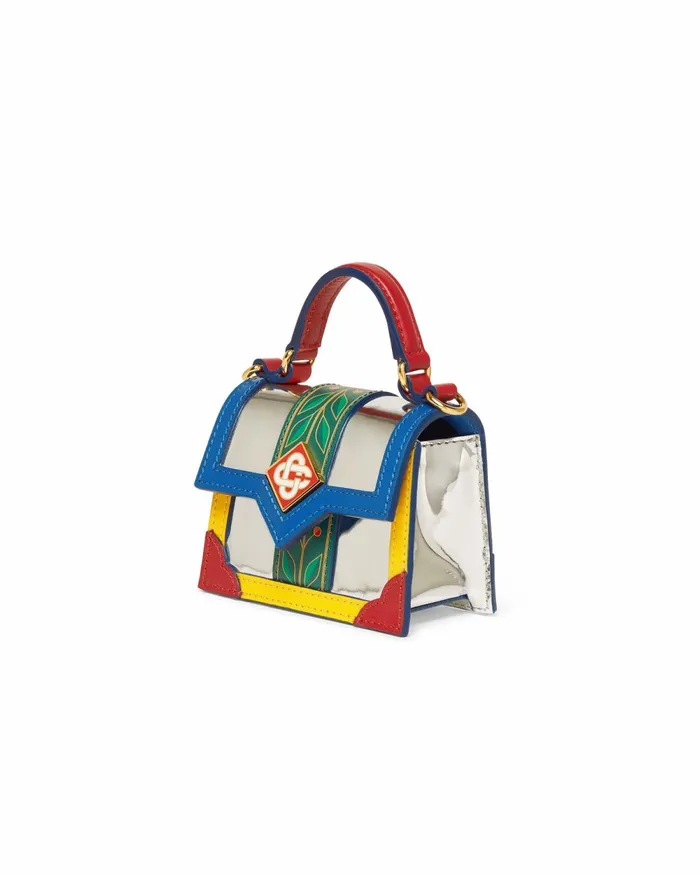 Casablanca Paris Bags Chrome Laurel Micro Jeanne Bag 8211 MenWomen Casablanca Paris Bags Chrome Laurel Micro Jeanne Bag 8211 MenWomen