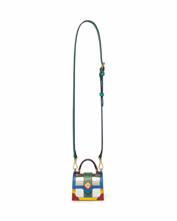 Casablanca Paris Bags Chrome Laurel Micro Jeanne Bag 8211 MenWomen Casablanca Paris Bags Chrome Laurel Micro Jeanne Bag 8211 MenWomen