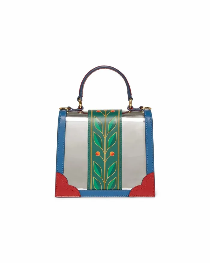 Casablanca Paris Bags Chrome Laurel Mini Jeanne Bag 8211 MenWomen