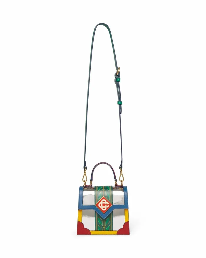 Casablanca Paris Bags Chrome Laurel Mini Jeanne Bag 8211 MenWomen