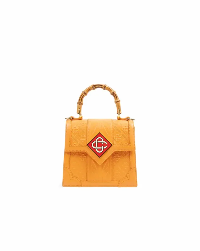 Casablanca Paris Bags Orange Mini Jeanne Bag 8211 MenWomen