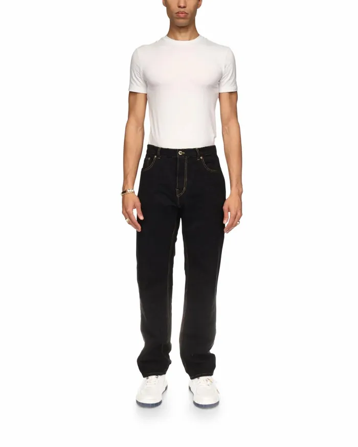 Casablanca Paris Denim Jacquard Denim Jeans 8211 Men