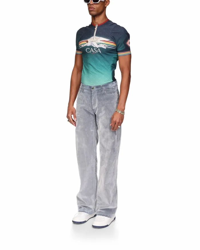 Casablanca Paris Denim Peach Texture Jeans 8211 Men