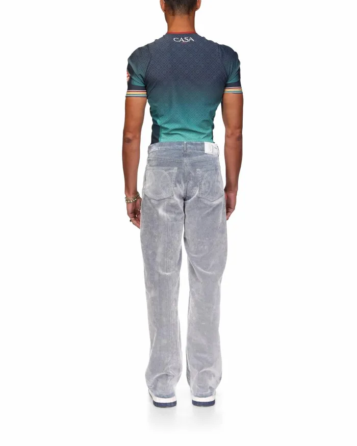 Casablanca Paris Denim Peach Texture Jeans 8211 Men