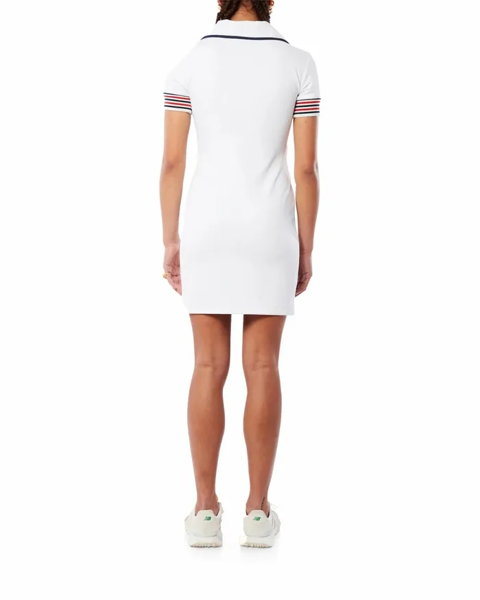 Casablanca Paris Dresses Bound Collar Polo Dress 8211 Women