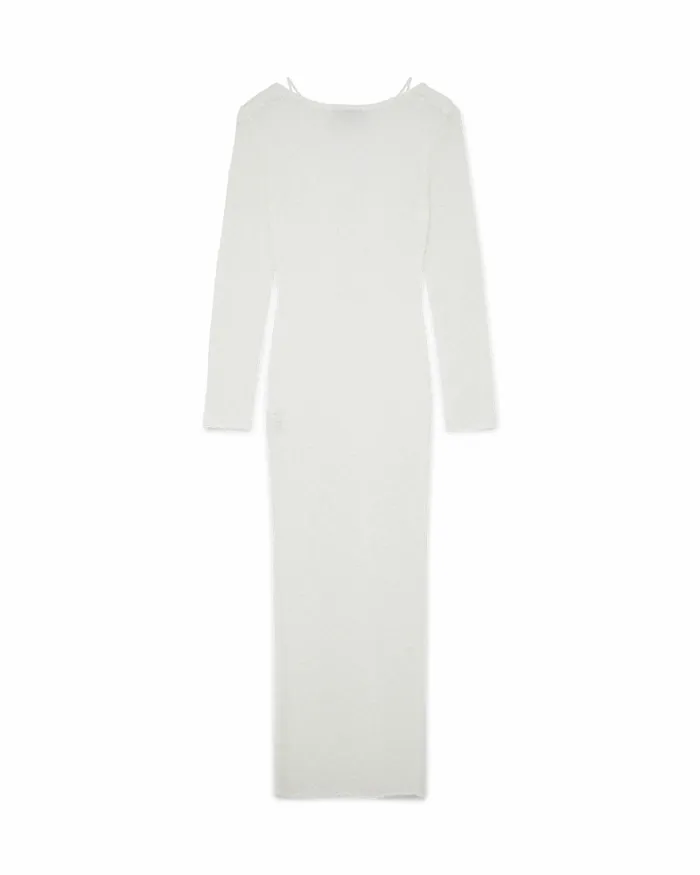 Casablanca Paris Dresses Cut Out Boucle Sheer Dress 8211 Women Casablanca Paris Dresses Cut Out Boucle Sheer Dress 8211 Women