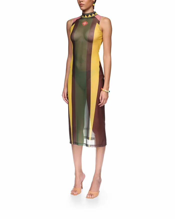 Casablanca Paris Dresses Motor Mesh Dress 8211 Women Casablanca Paris Dresses Motor Mesh Dress 8211 Women