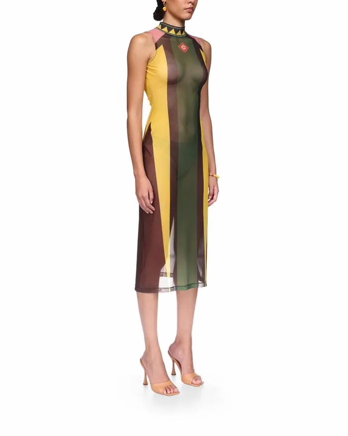 Casablanca Paris Dresses Motor Mesh Dress 8211 Women Casablanca Paris Dresses Motor Mesh Dress 8211 Women