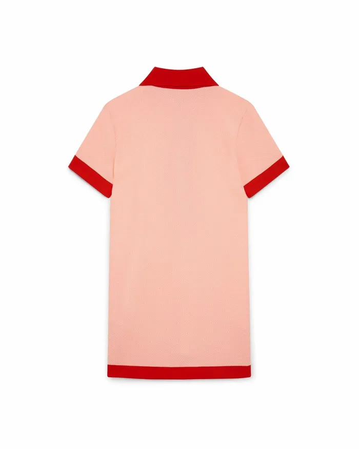 Casablanca Paris Dresses Pink Wave Polo Dress 8211 Women