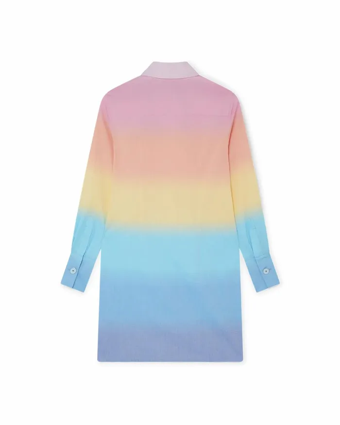 Casablanca Paris Dresses Rainbow Cotton Dress 8211 Women