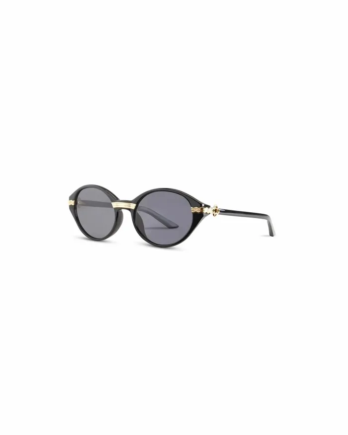 Casablanca Paris Eyewear Black and Gold Cannes Sunglasses 8211 MenWomen