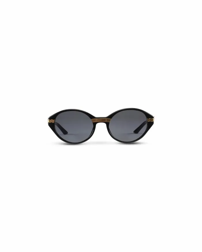 Casablanca Paris Eyewear Black and Gold Cannes Sunglasses 8211 MenWomen Casablanca Paris Eyewear Black and Gold Cannes Sunglasses 8211 MenWomen