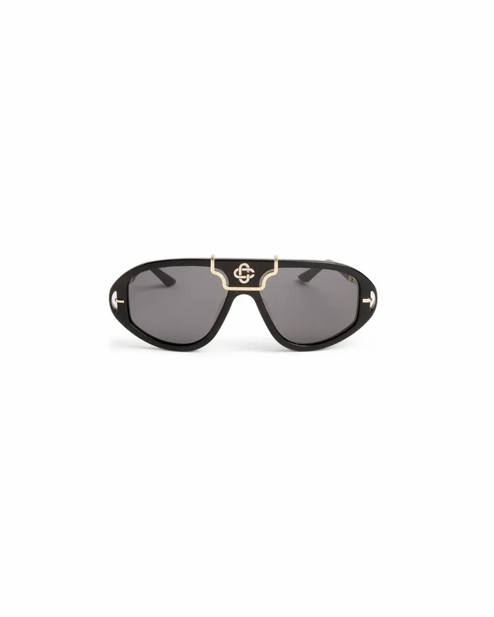 Casablanca Paris Eyewear Black and Gold The Hacienda Sunglasses 8211 MenWomen Casablanca Paris Eyewear Black and Gold The Hacienda Sunglasses 8211 MenWomen