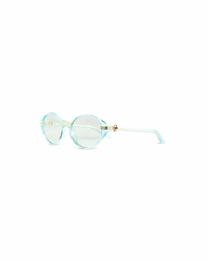 Casablanca Paris Eyewear Cannes Gold and Light Green Sunglasses 8211 MenWomen Casablanca Paris Eyewear Cannes Gold and Light Green Sunglasses 8211 MenWomen