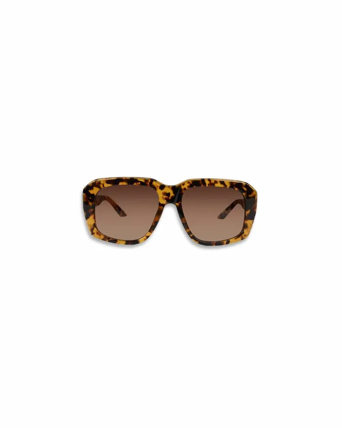 Casablanca Paris Eyewear Gold and Brown The Casino Sunglasses 8211 MenWomen Casablanca Paris Eyewear Gold and Brown The Casino Sunglasses 8211 MenWomen