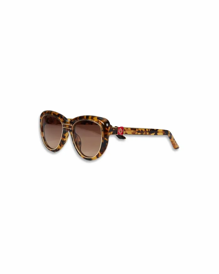 Casablanca Paris Eyewear Gold and Brown The Wing Sunglasses 8211 MenWomen