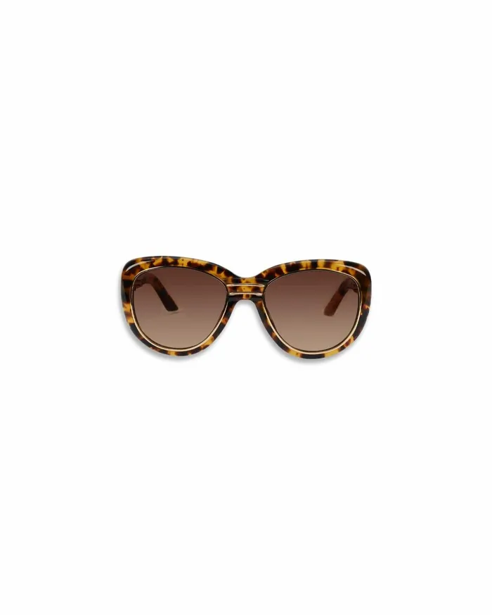 Casablanca Paris Eyewear Gold and Brown The Wing Sunglasses 8211 MenWomen Casablanca Paris Eyewear Gold and Brown The Wing Sunglasses 8211 MenWomen