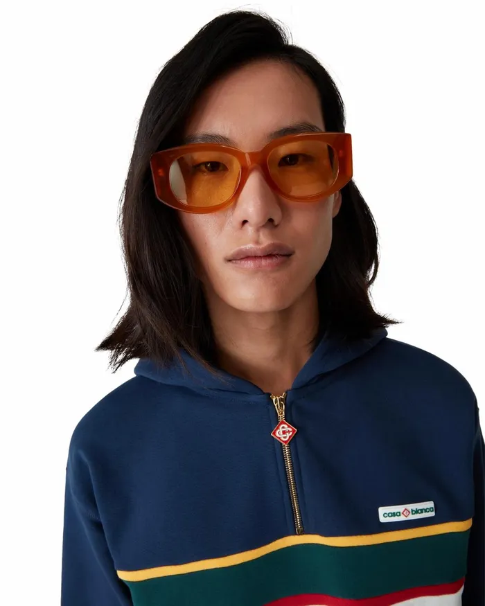 Casablanca Paris Eyewear Orange The Memphis Sunglasses 8211 MenWomen Casablanca Paris Eyewear Orange The Memphis Sunglasses 8211 MenWomen