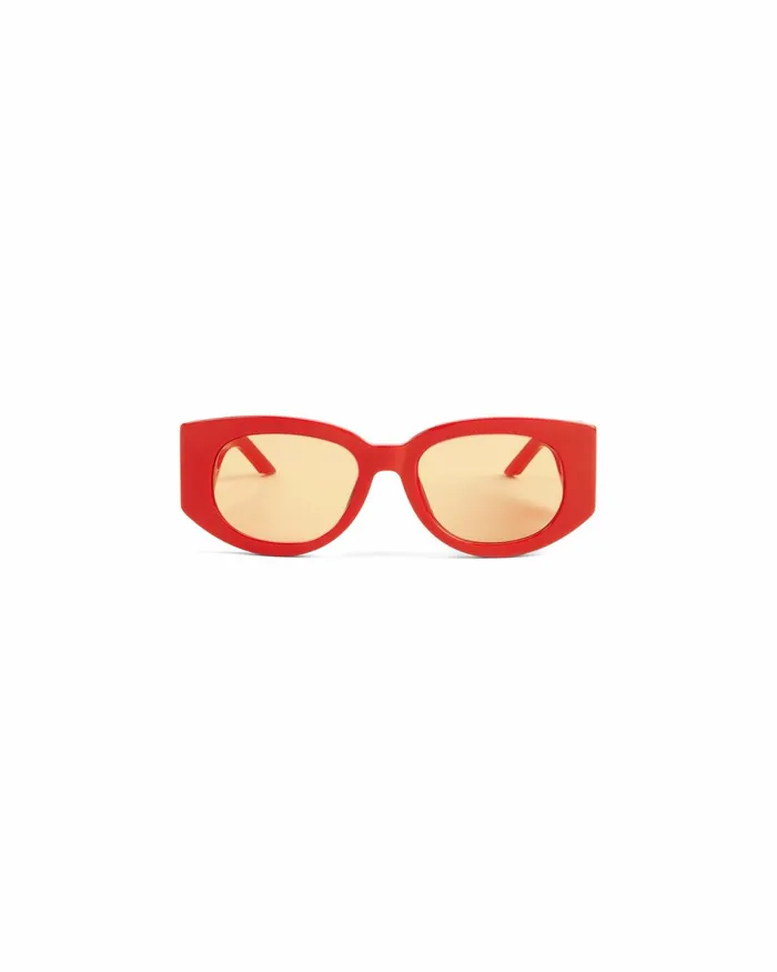 Casablanca Paris Eyewear Red The Memphis Sunglasses 8211 MenWomen