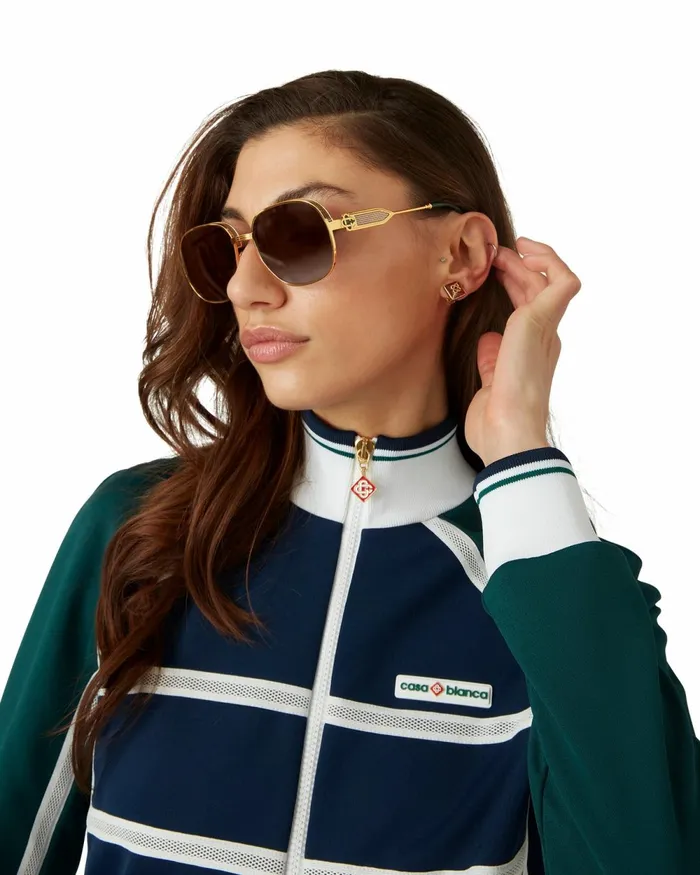 Casablanca Paris Eyewear Silver The Vermont Sunglasses 8211 MenWomen