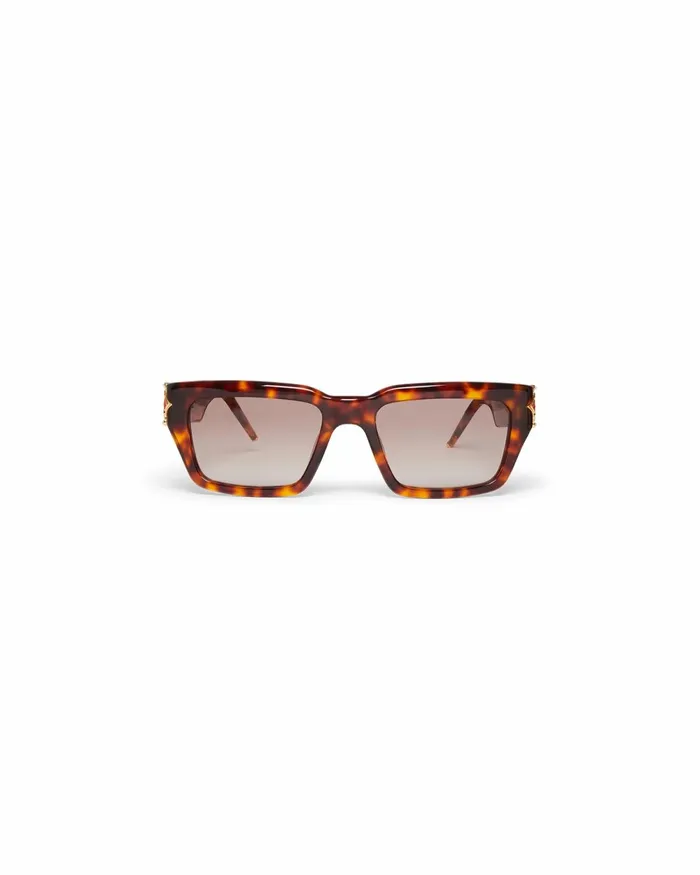 Casablanca Paris Eyewear Tortoiseshell The Square Metope Sunglasses 8211 MenWomen
